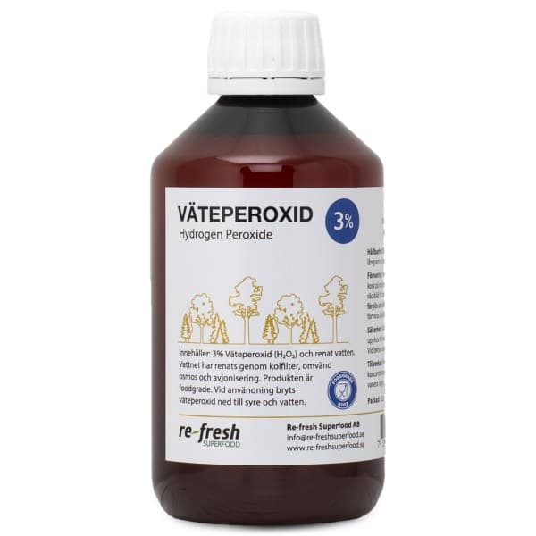 Re-fresh Superfood Vetyperoksidi 3%, 300 ml