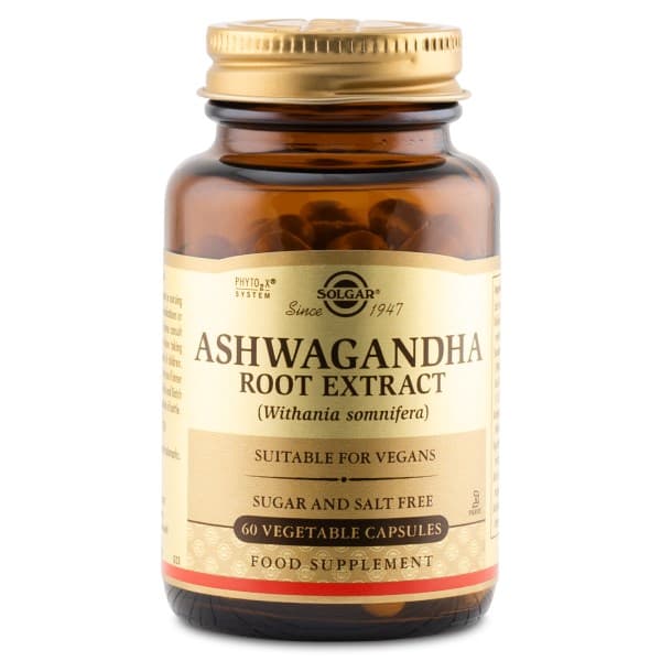 Solgar Ashwagandha Root Extract, 60 kapselia