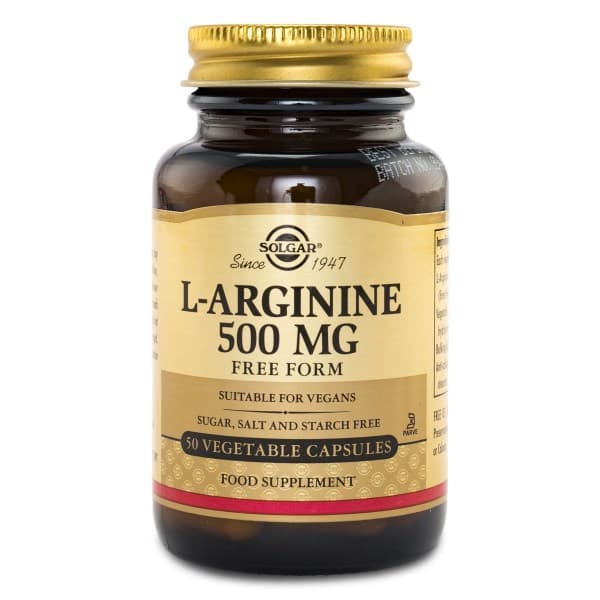 Solgar L-Arginine, 50 kaps.