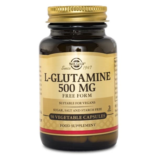 Solgar L-Glutamiini, 50 kaps.
