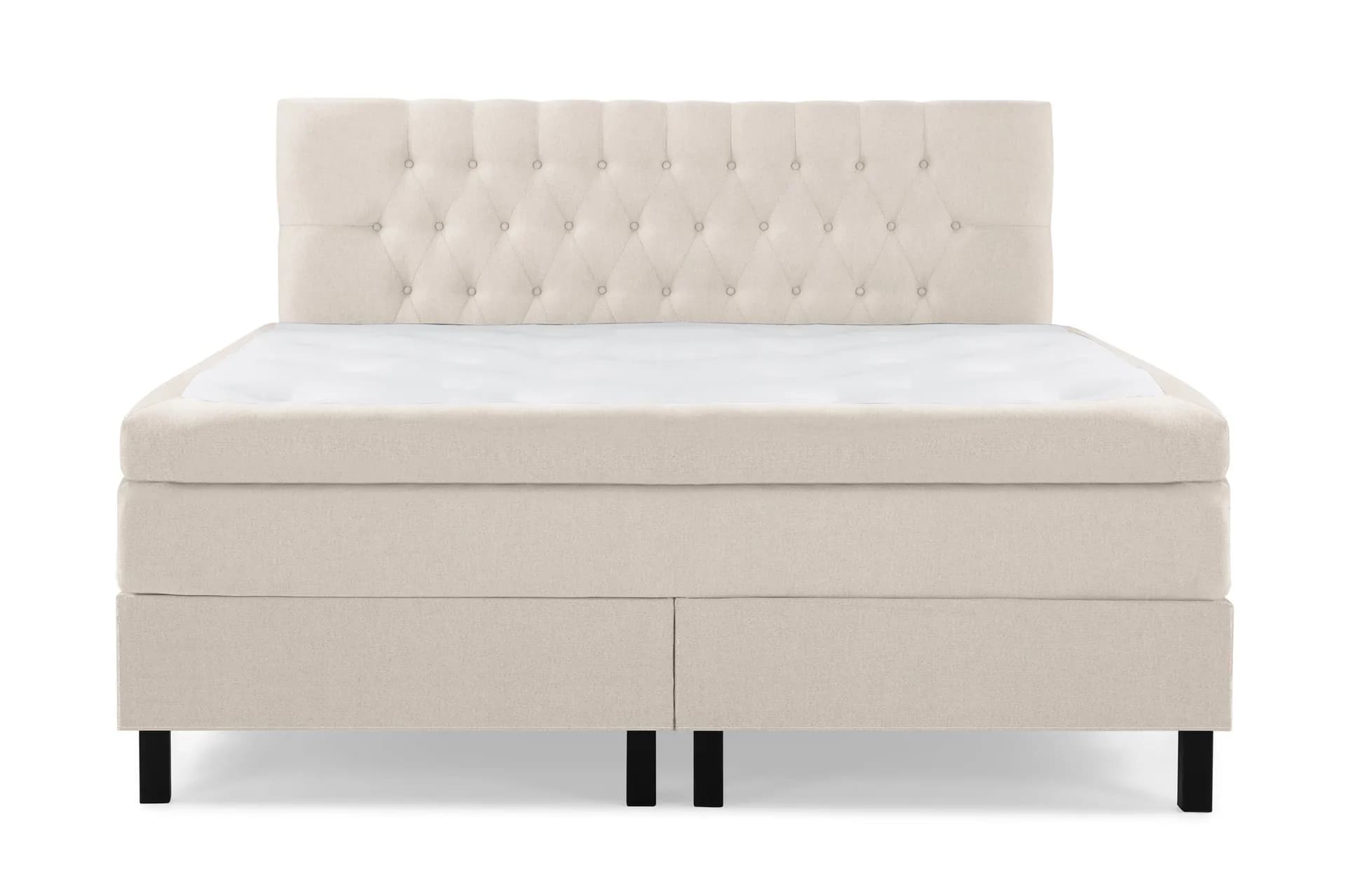 Bedly Sänkypaketti Lucky 160x200 Diamant Sängynpääty Beige