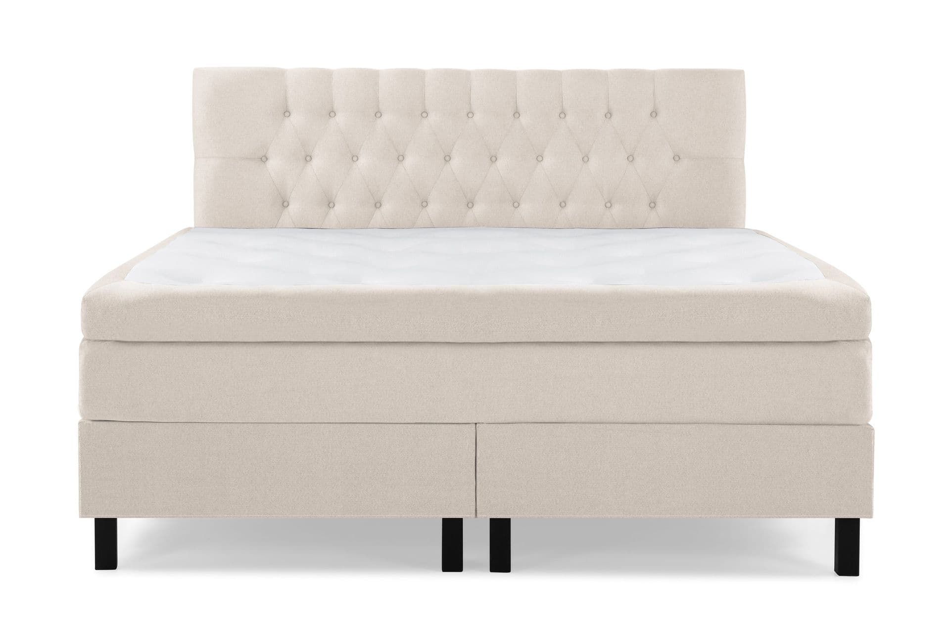 Bedly Sänkypaketti Lucky 180x200 Diamant Sängynpääty Beige