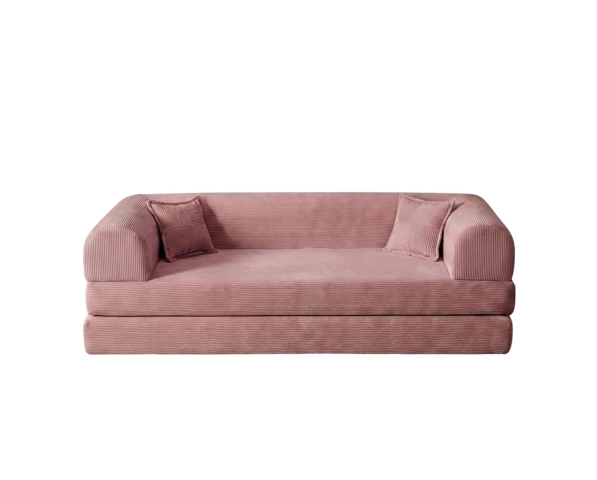 3-istuttava vuodesohva Atelier Del Sofa Legom Eco (190 x 90 x 25 cm) Vaaleanpunainen