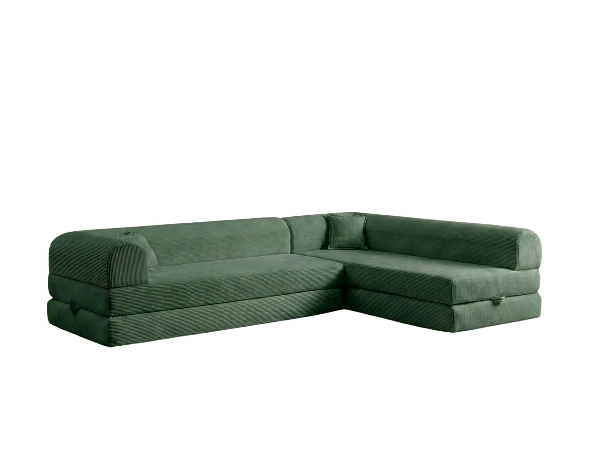 Kulmavuodesohva Atelier Del Sofa Legom Eco (280 x 90 x 25 cm) Vihreä