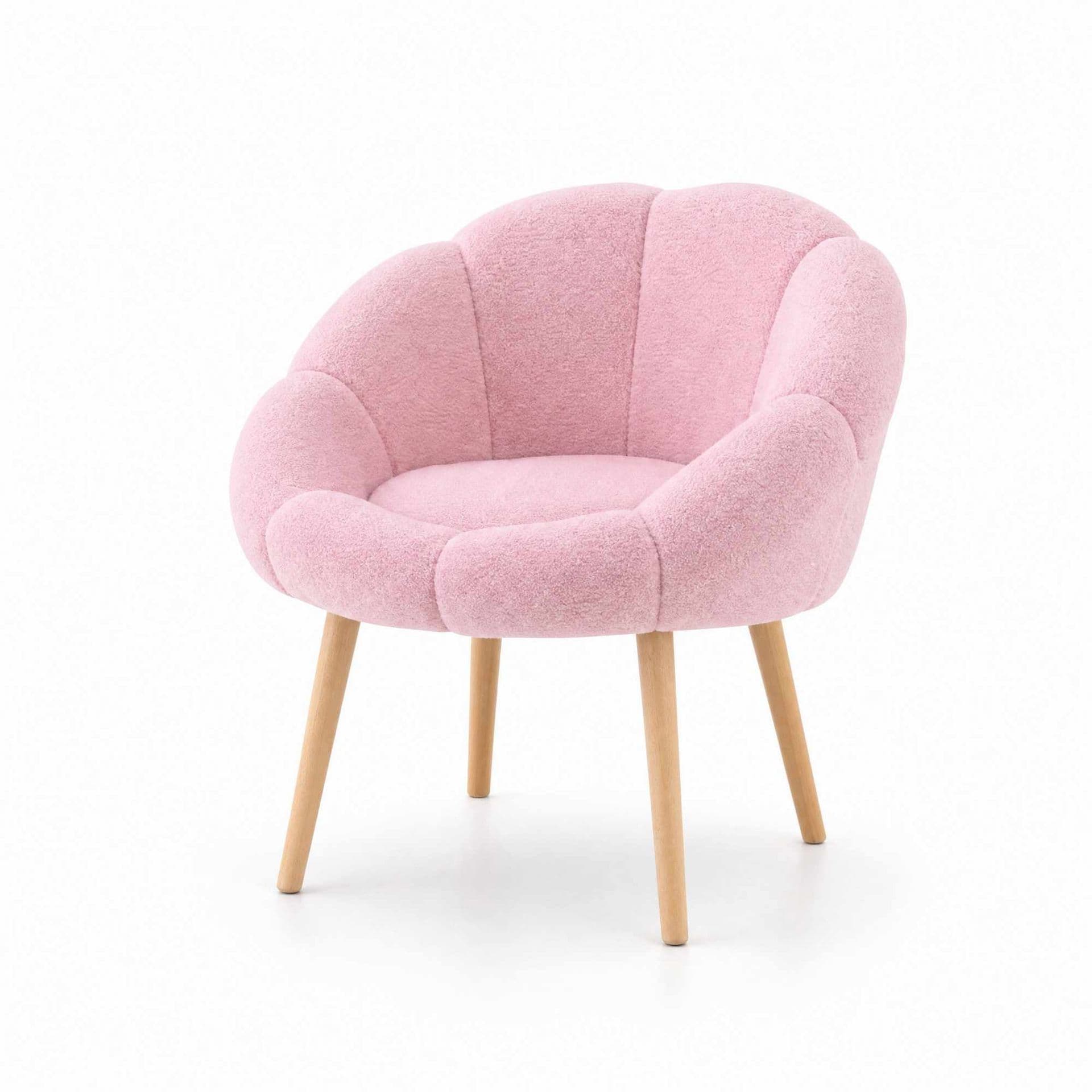Korvatuoli Atelier Del Sofa Papatya (70 x 110 x 70 cm) Vaaleanpunainen