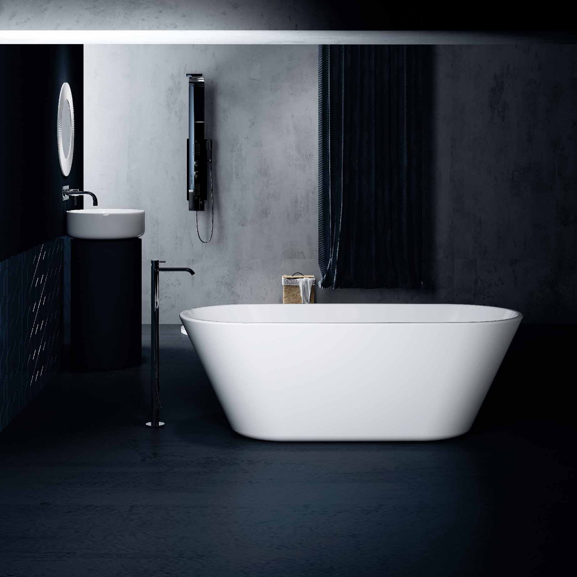 Bathlife Balans Istumakylpyamme 150 cm