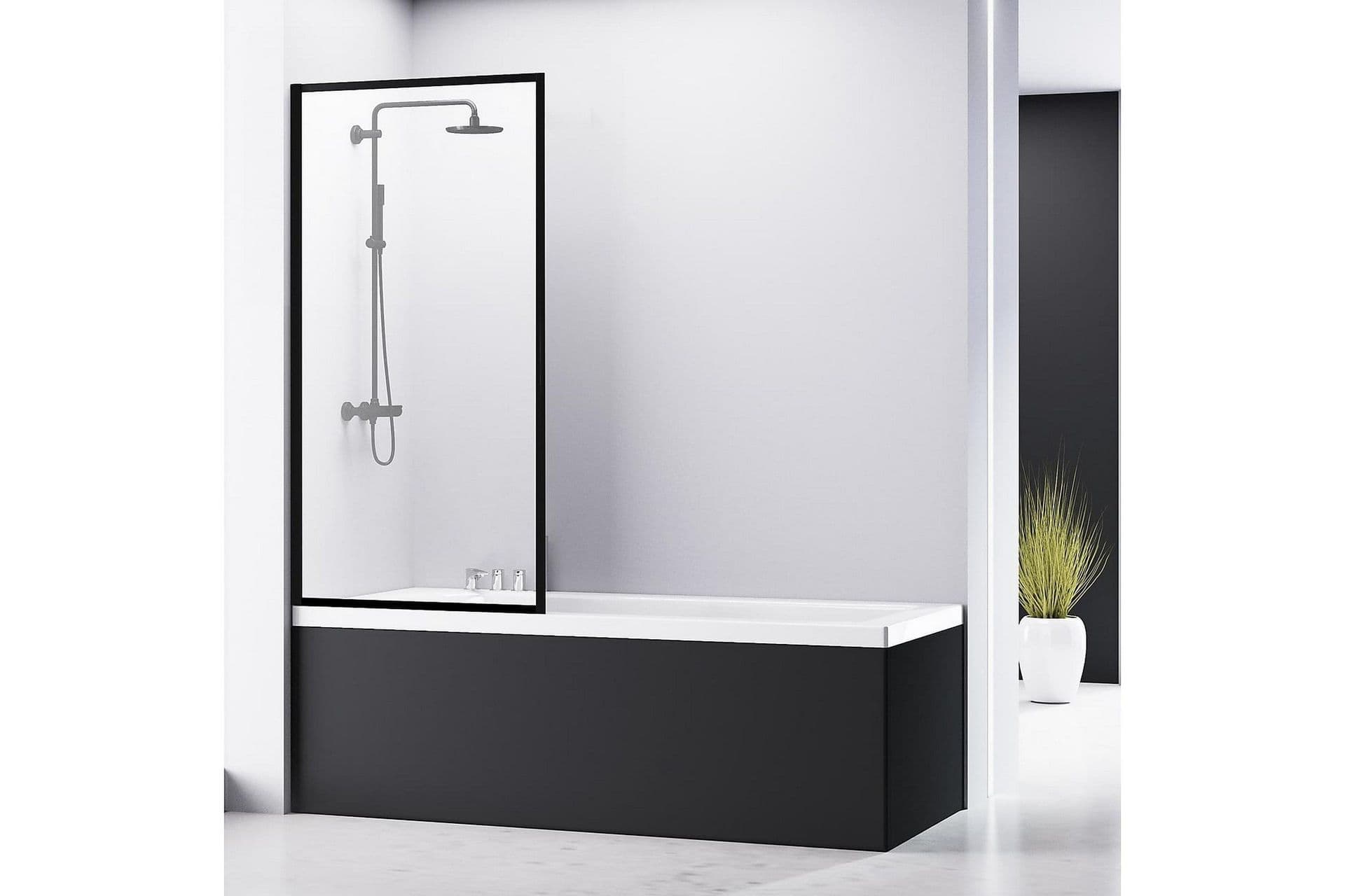Bathlife Badkarsvägg Bathlife Svart