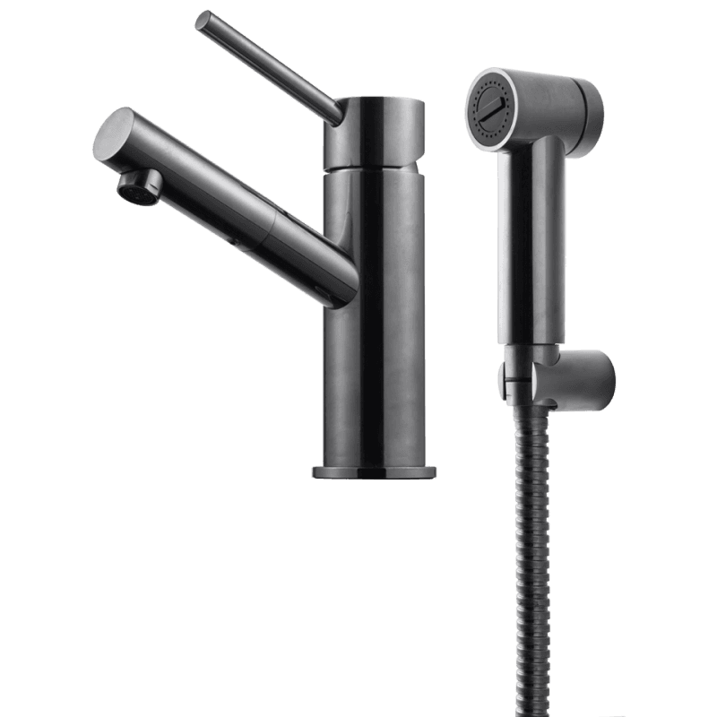 Tapwell BI069 pesuallashana, Black Chrome