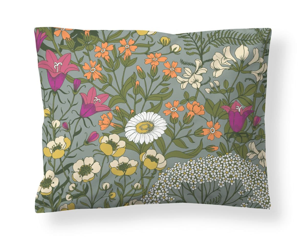 Vallila Tyynyliina Ahomaa 50x60cm Vihreä-Pinkki