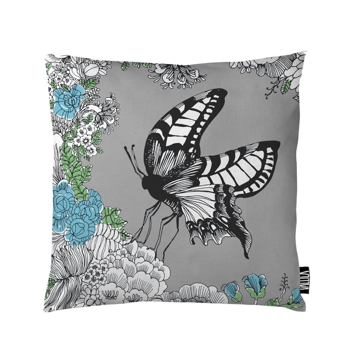 Vallila Koristetyynynpäällinen Mon Amour 43x43cm Harmaa