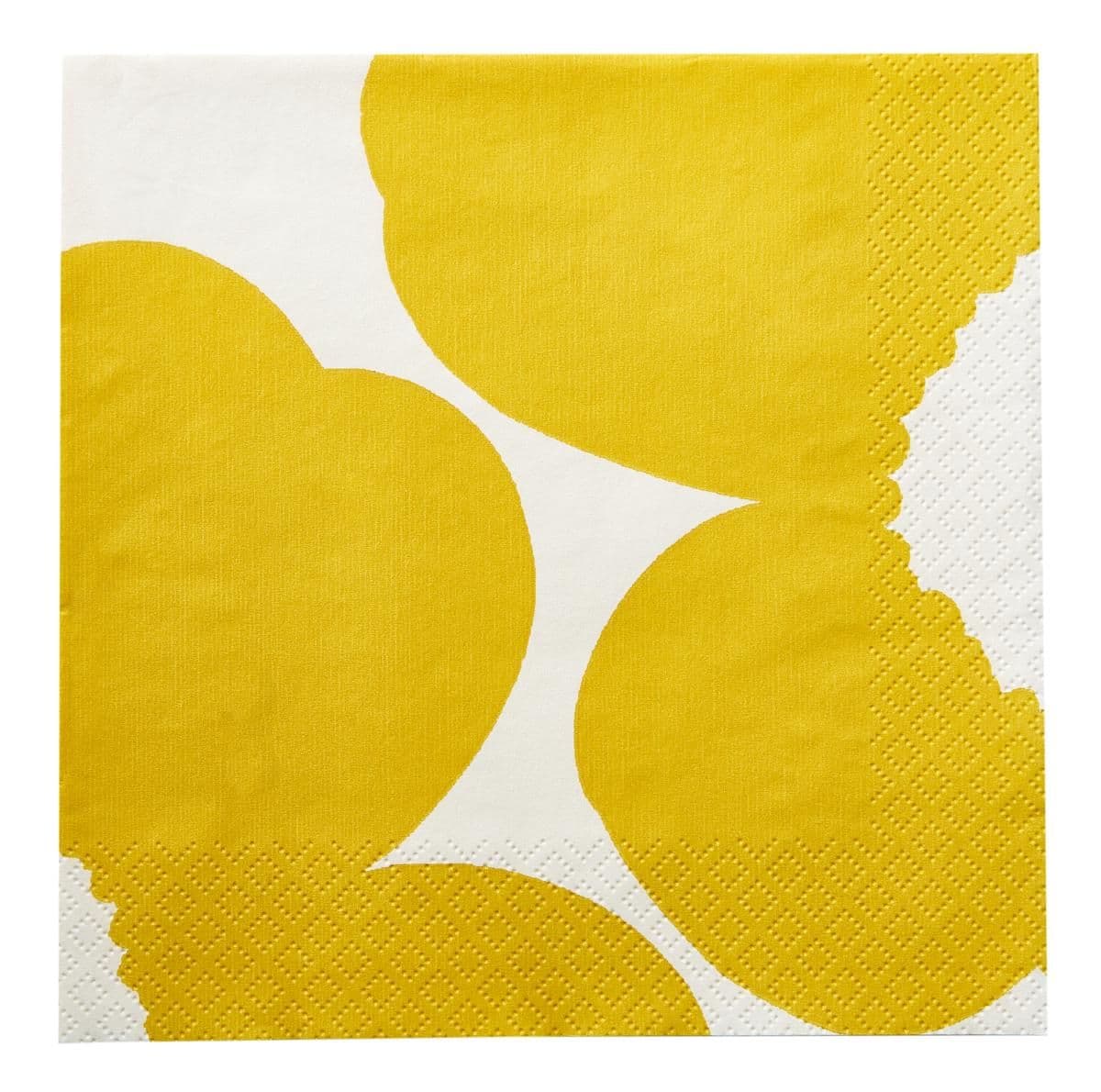Marimekko Lautasliina Iso Unikko Keltainen 20KPL/24CM