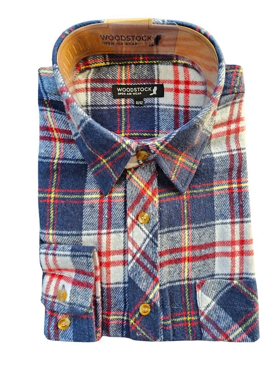 Flanellipaita Navy 41/42