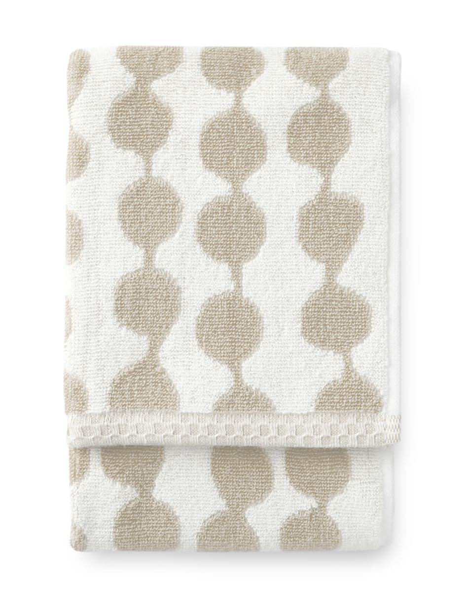 Finlayson Käsipyyhe Pampula 50x70cm Beige/Valk.