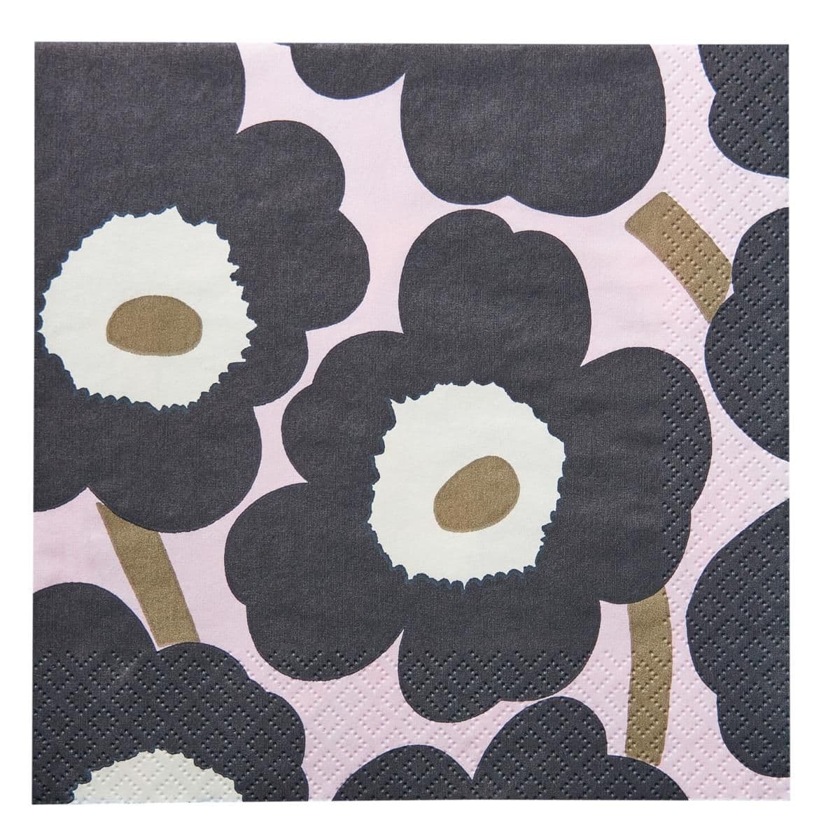 Marimekko Lautasliina Unikko Siniroosa 20KPL/24CM
