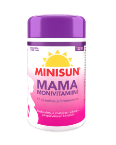 Minisun Monivitamiini Mama 120 tablettia
