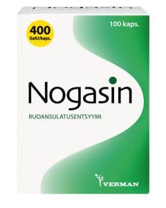 Nogasin 400 gaiu kaps 100 kpl