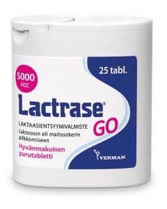 Lactrase Go 25 purutabl 5000 fcc