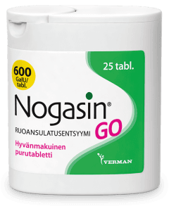 Nogasin Go 600 gaiu purutabletti 25 kpl