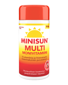 Minisun Monivitamiini Multi kola 90 tabl