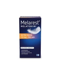 Melarest Melatoniini Extra Vahva nieltävä 100 tabl 1,9 mg