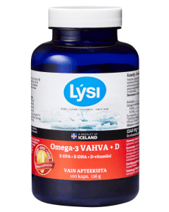 Lysi Omega-3 Vahva + D 100 kaps