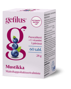 Gefilus Mustikka purutabletti 60 kpl