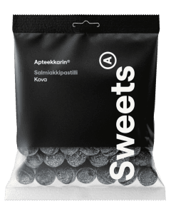 Apteekkarin salmiakkipastilli, 60 g