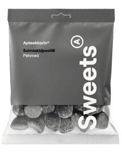 Apteekkarin pehmeä salmiakkipastilli 60 g