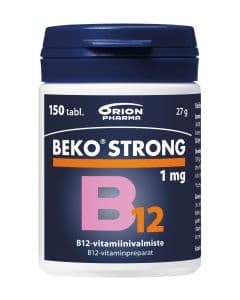 Beko Strong B12-vitamiini 1mg 150 kpl