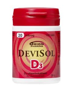 Devisol 20 mikrog 100 imeskelytabletti