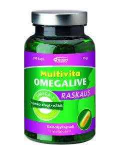 Multivita Omegalive Raskaus&imetys 100 kaps