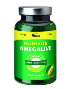 Multivita Omegalive basic 120 kaps