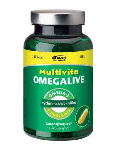 Multivita Omegalive basic 120 kaps