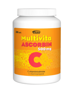 Multivita Ascorbin 200 tabl 500mg