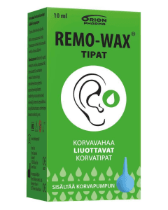 Remo-Wax korvatipat + pumppu 10ml