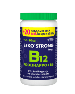 Beko Strong B12+Foolihappo+B6 170 tabl