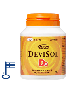 Devisol 10 mikrog 200 imeskelytabletti
