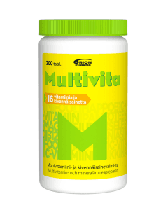 Multivita Monivitamiini 200 tabl