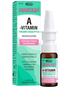 Nasolin A-Vitamin timjami-eukalyptus 10 ml nenäsumute