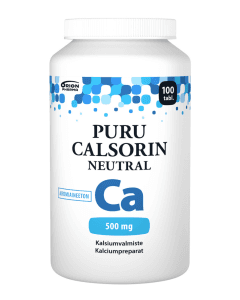 Puru Calsorin Neutral 500 mg 100 purutabl