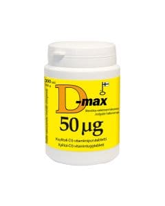 D-max 50 mikrog 300 tabl