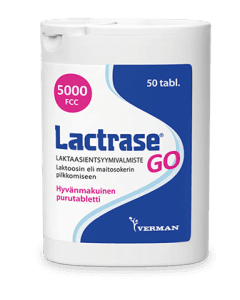 Lactrase Go 50 purutabl 5000 fcc