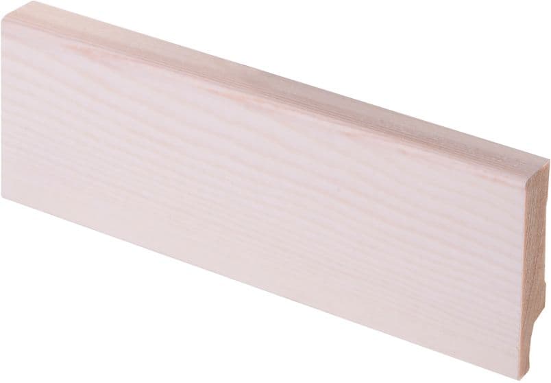 Jalkalista Maler Aava 12x42x2700mm mänty valkolakattu