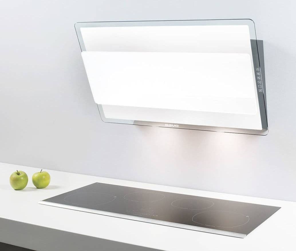 Liesikupu Savo eCH-6908-W 80 cm LED valkoinen lasi