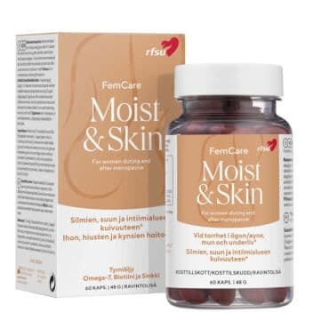 RFSU FEM CARE MOIST&SKIN 60 kpl