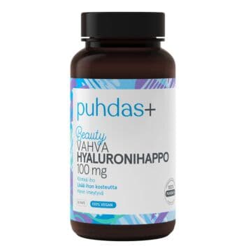 PUHDAS+ VAHVA HYALURONIHAPPO VEGEKAPS 60 KPL