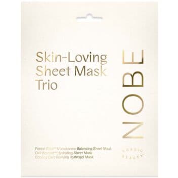 NOBE SKIN-LOVING SHEET MASK TRIO