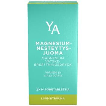 YA MAGNESIUM NESTEYTYSJUOMA PORETABL 2x14 KPL