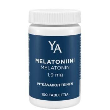 YA PITKÄVAIKUTTEINEN MELATONIINI 1,9 MG DEPOTTABL 100 KPL